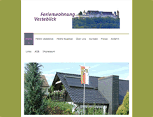 Tablet Screenshot of fewo-vesteblick.de